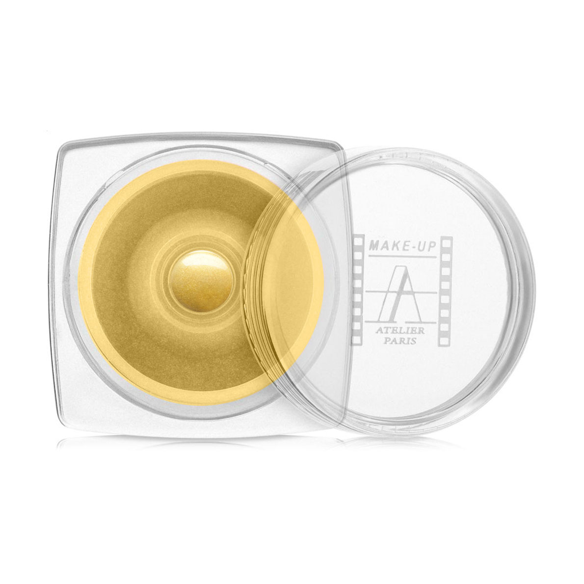 Розсипчаста перламутрова пудра для повік Make-Up Atelier Paris Pearl Powder PP40 Жовтий, 4 г
